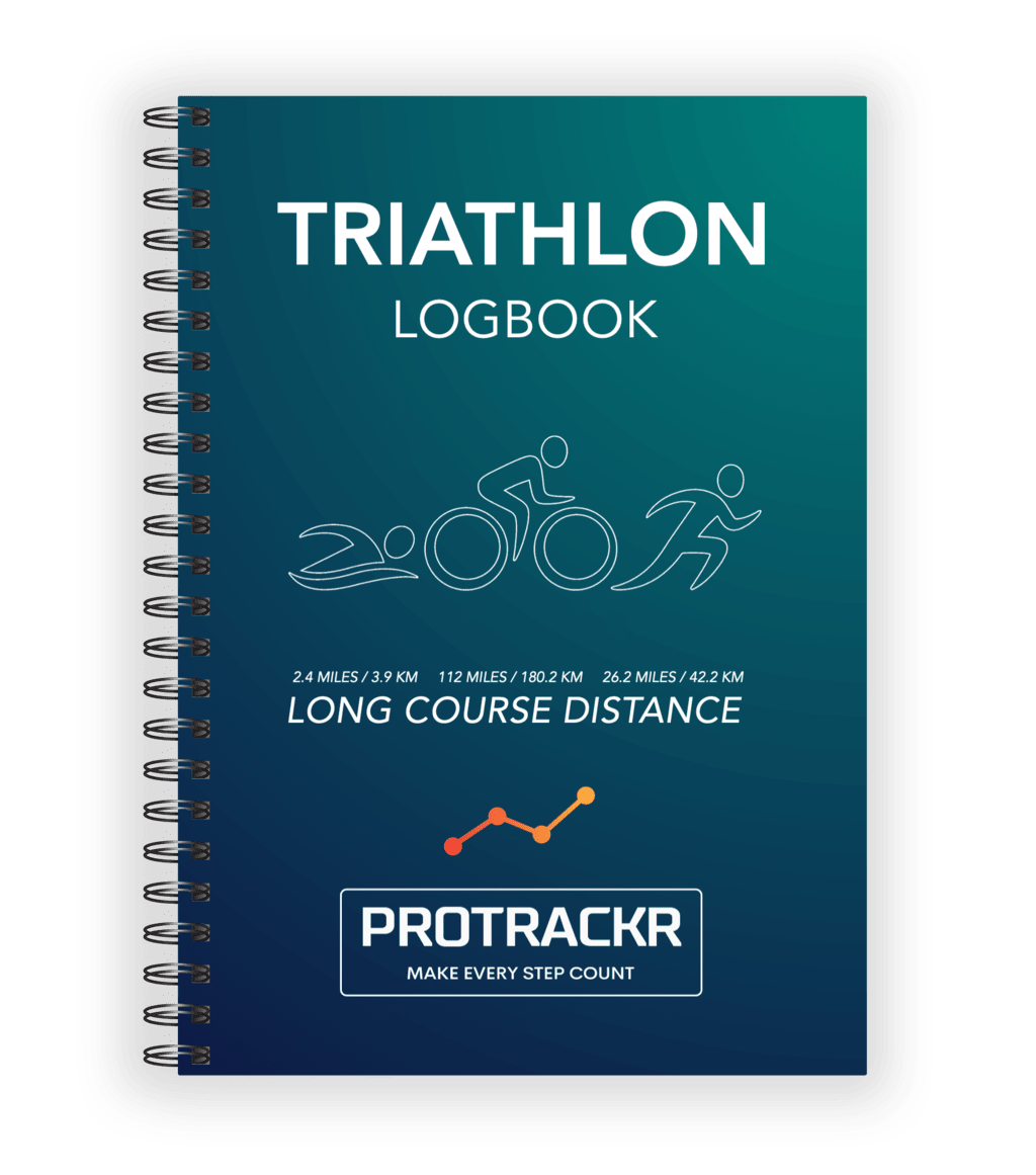 Long Course Distance Triathlon Training Logbook ProTrackr