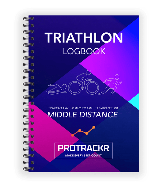 Middle Distance Triathlon Training Logbook