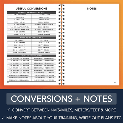 Marathon Training Logbook