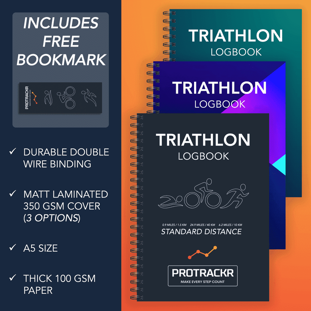 Standard Distance Triathlon Training Logbook