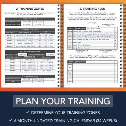 Triathlon Training Logbook - (Non Race Specific)