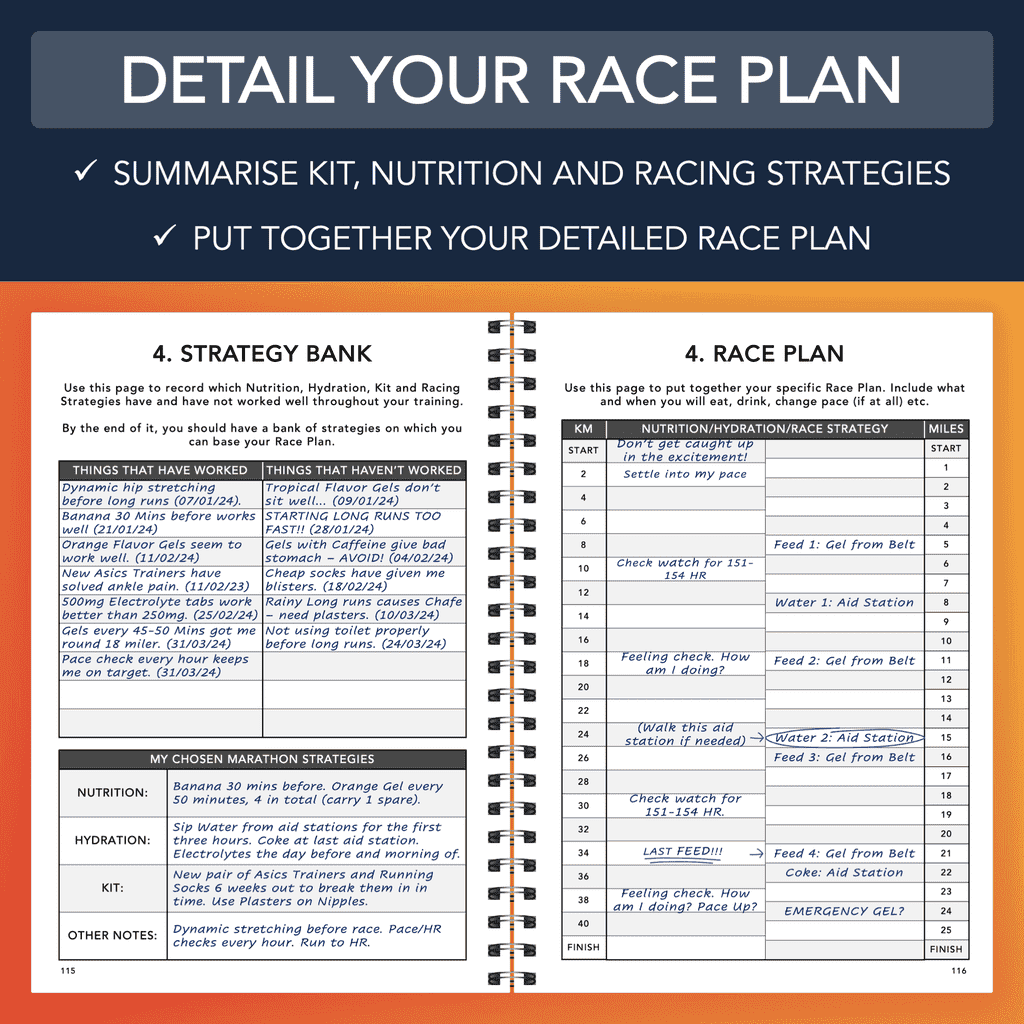 Marathon Training Logbook