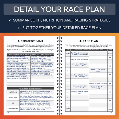 10Km Training Logbook